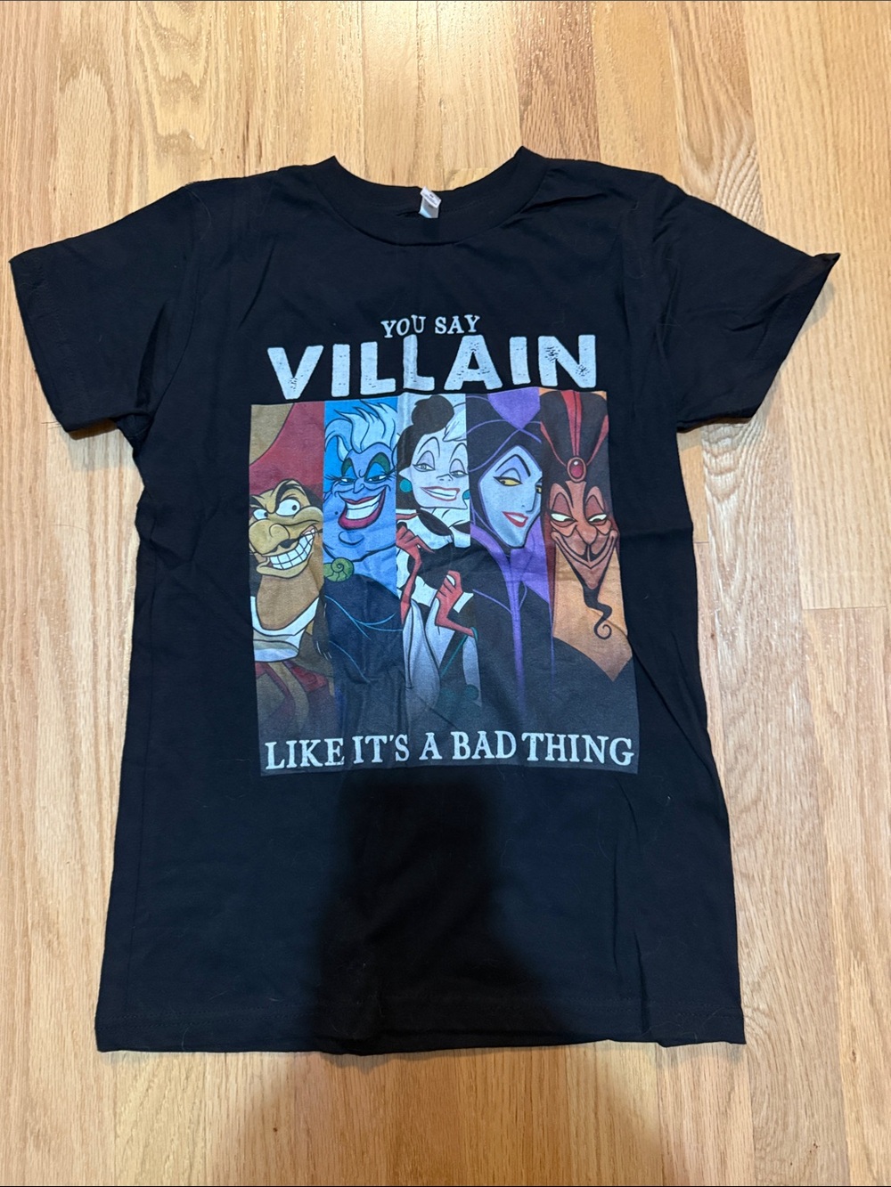 Disney Villains Black Graphic Tee